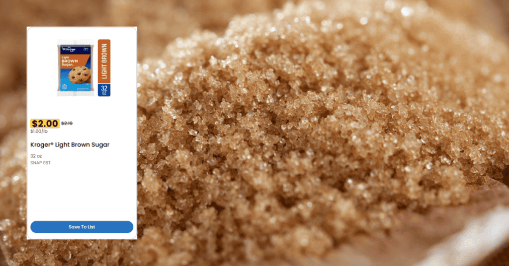 kroger sugar