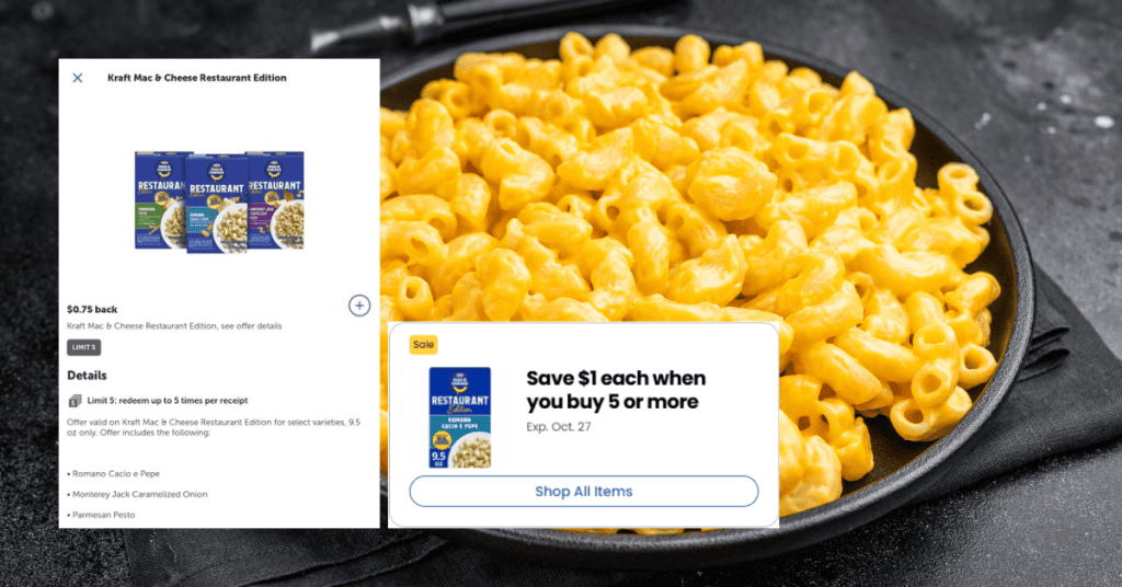 kraft mac and cheese