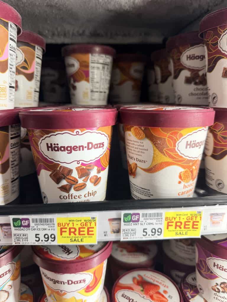 haagen dazs ice cream kroger shelf image (2)