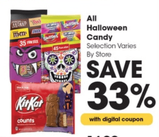 halloween candy kroger