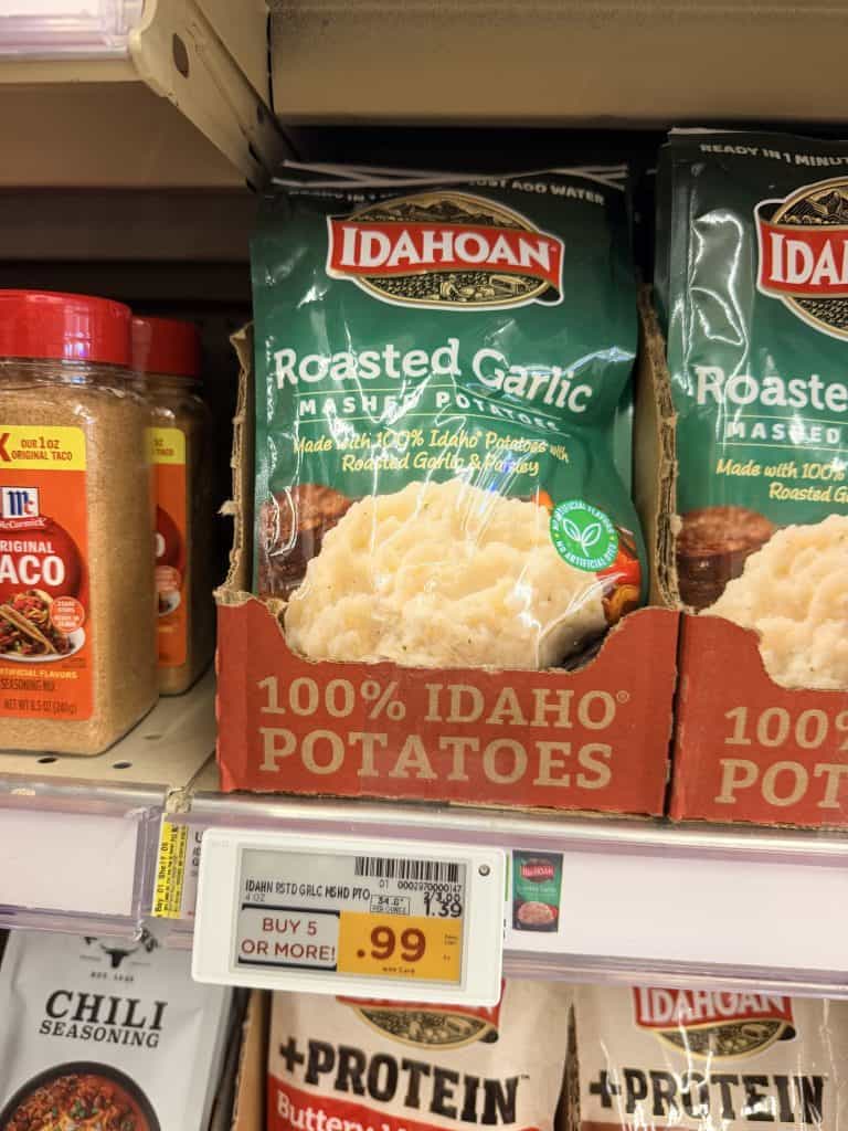 idahoan potatoes kroger shelf image (13)