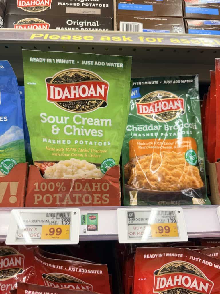 idahoan potatoes kroger shelf image (13)