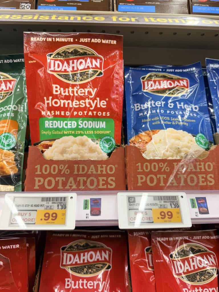 idahoan potatoes kroger shelf image (13)