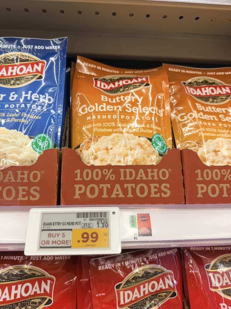 idahoan potatoes kroger shelf image (13)