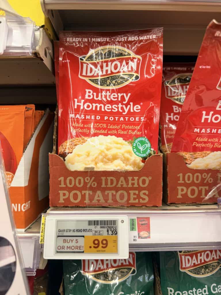 idahoan potatoes kroger shelf image (13)