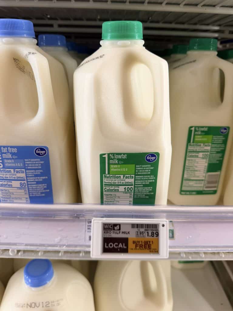 kroger milk shelf image (2)