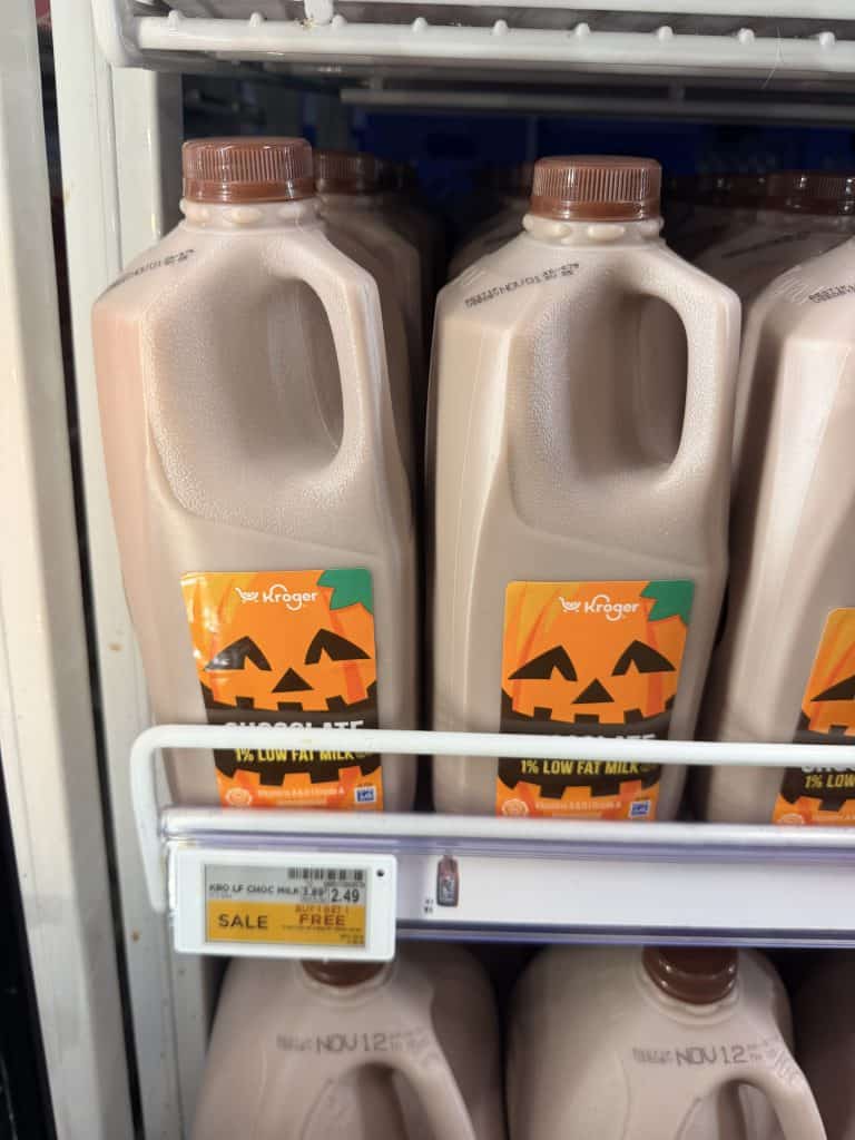 kroger milk shelf image (2)
