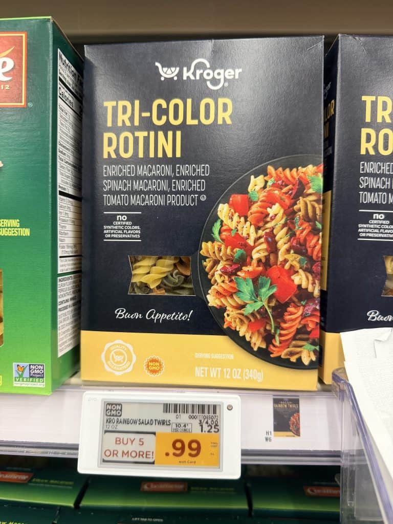 kroger pasta shelf image (3)