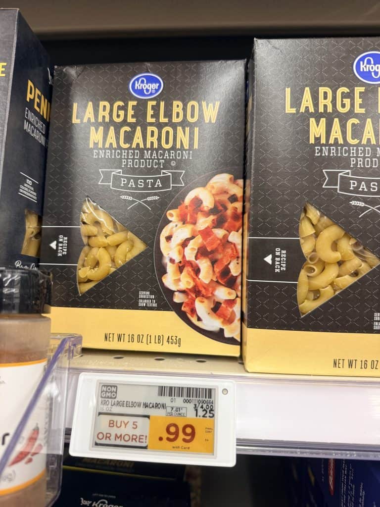 kroger pasta shelf image (3)