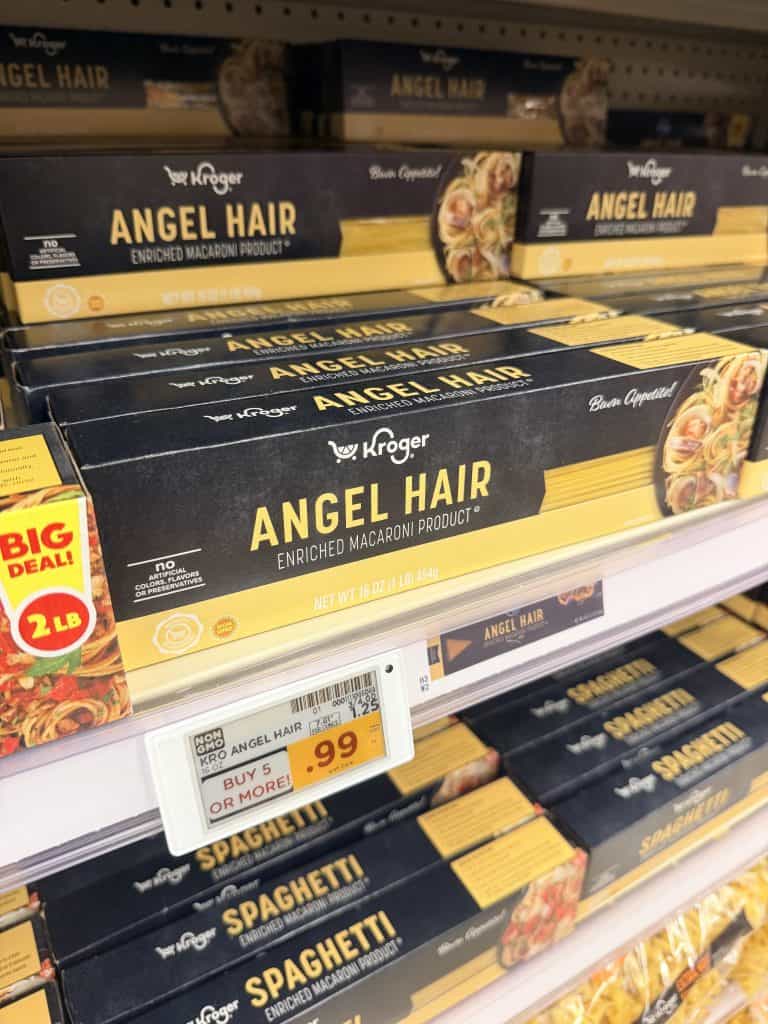 kroger pasta shelf image (3)