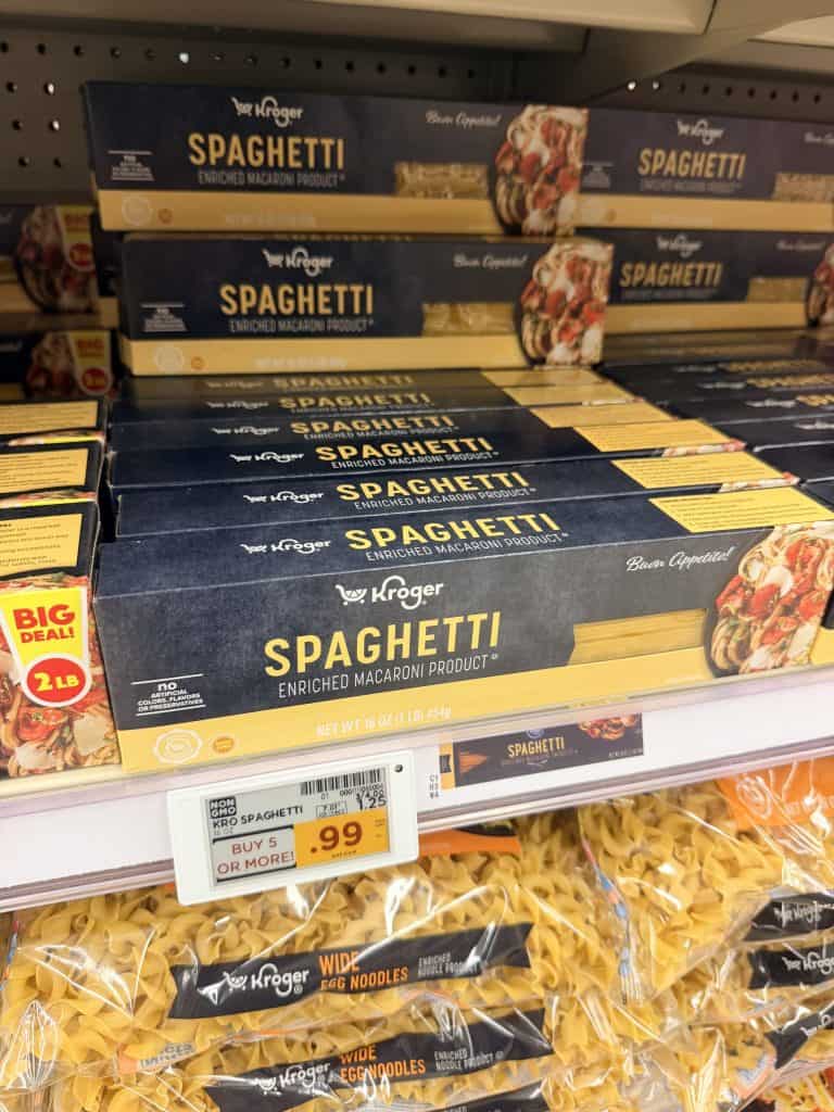 kroger pasta shelf image (3)