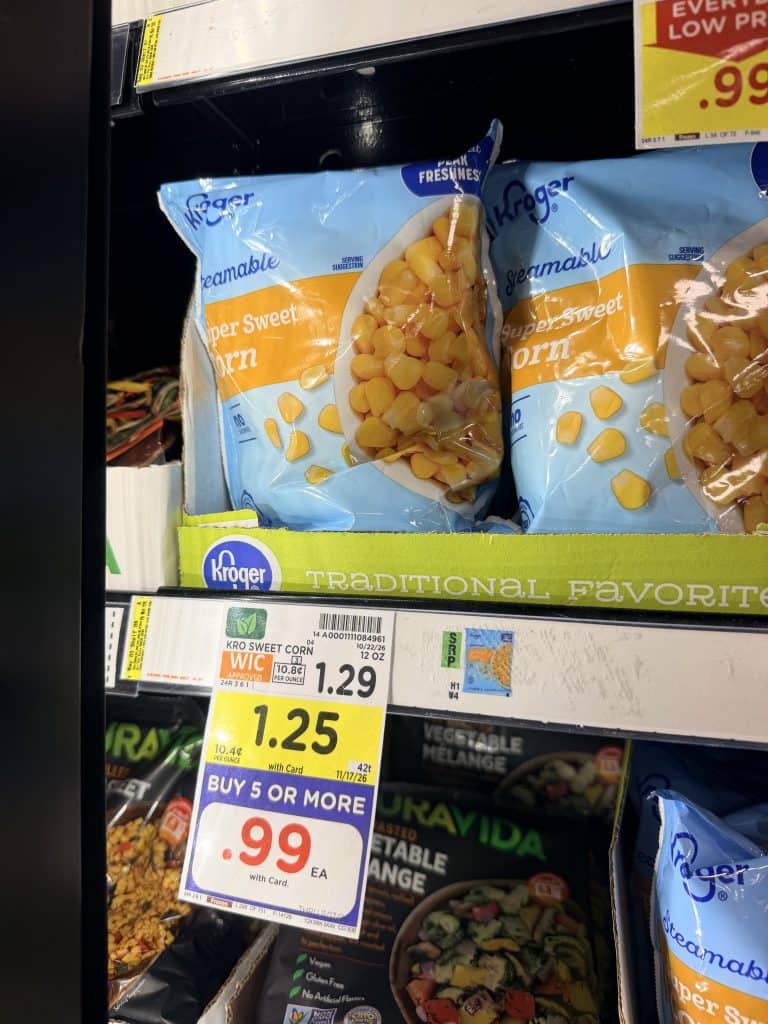 kroger steamables veggies shelf image (5)