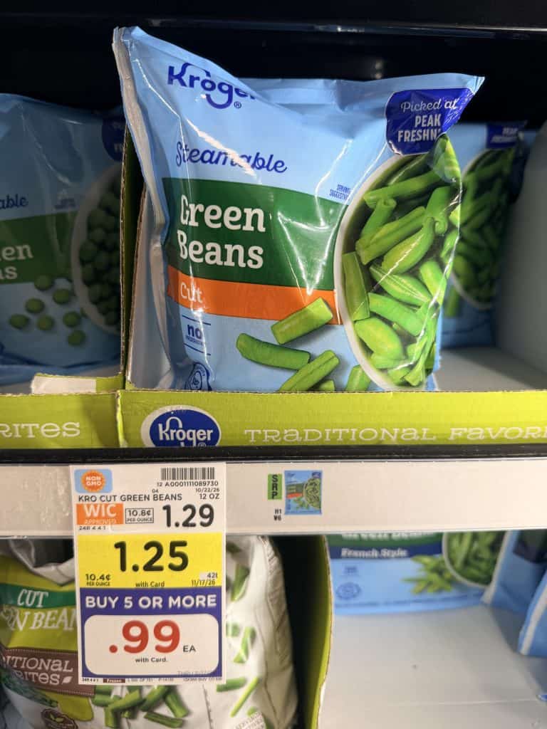 kroger steamables veggies shelf image (5)
