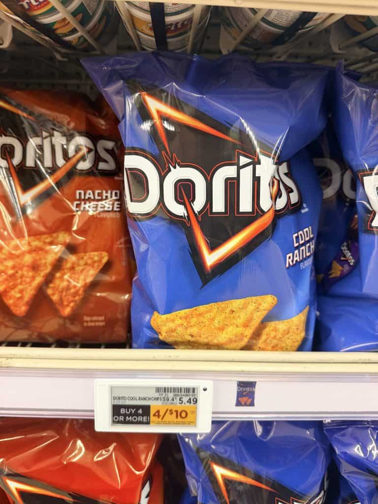 lays, doritos and cheetos kroger shelf image (27)