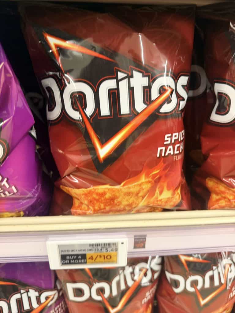 lays, doritos and cheetos kroger shelf image (27)