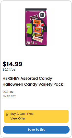 mars halloween candy kroger price image 2
