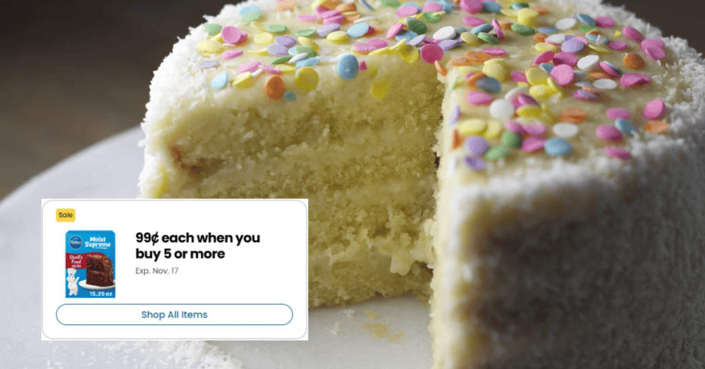pillsbury cake mix