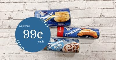pillsbury biscuits crescents and cinnamon rolls kroger krazy