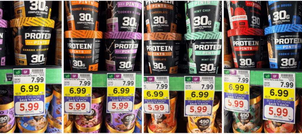protein pints kroger shelf image