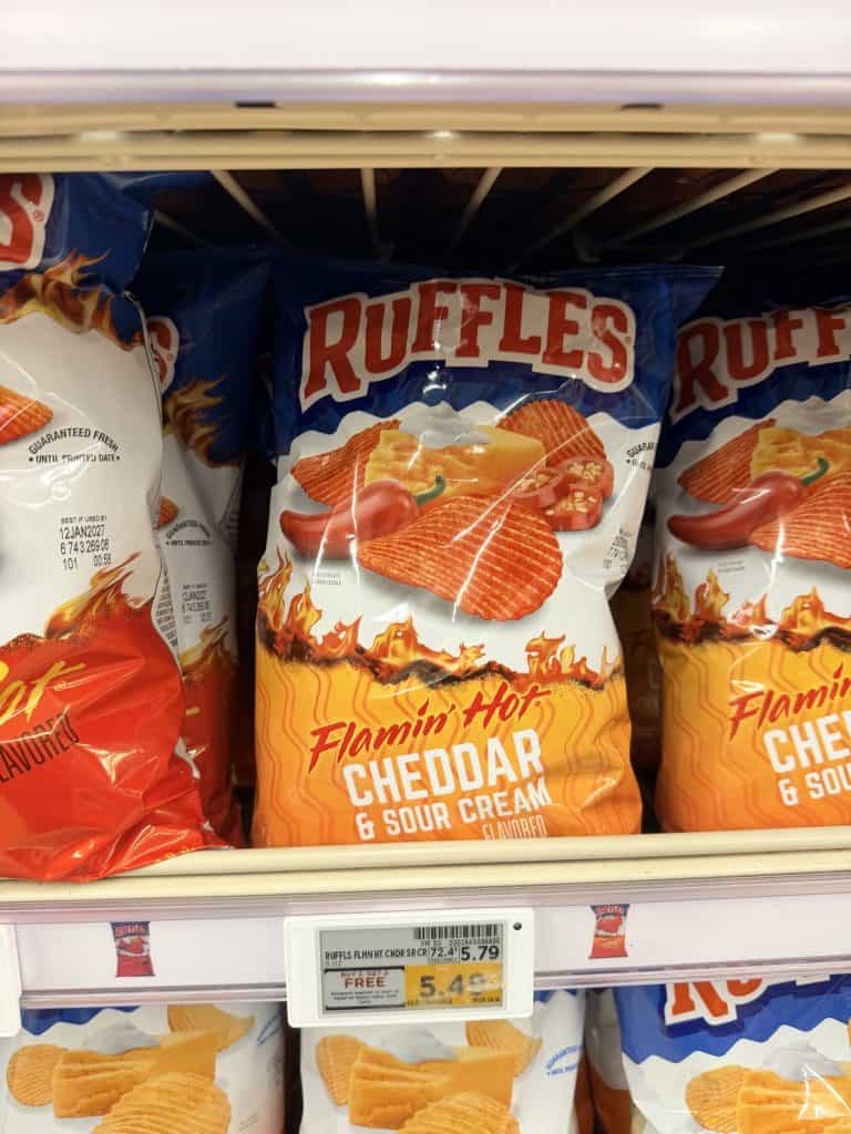 sunchips, doritos and ruffles kroger shelf image (26)