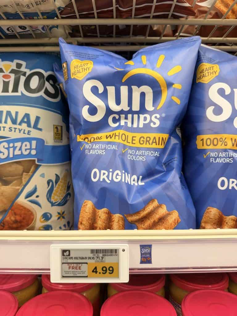sunchips, doritos and ruffles kroger shelf image (26)