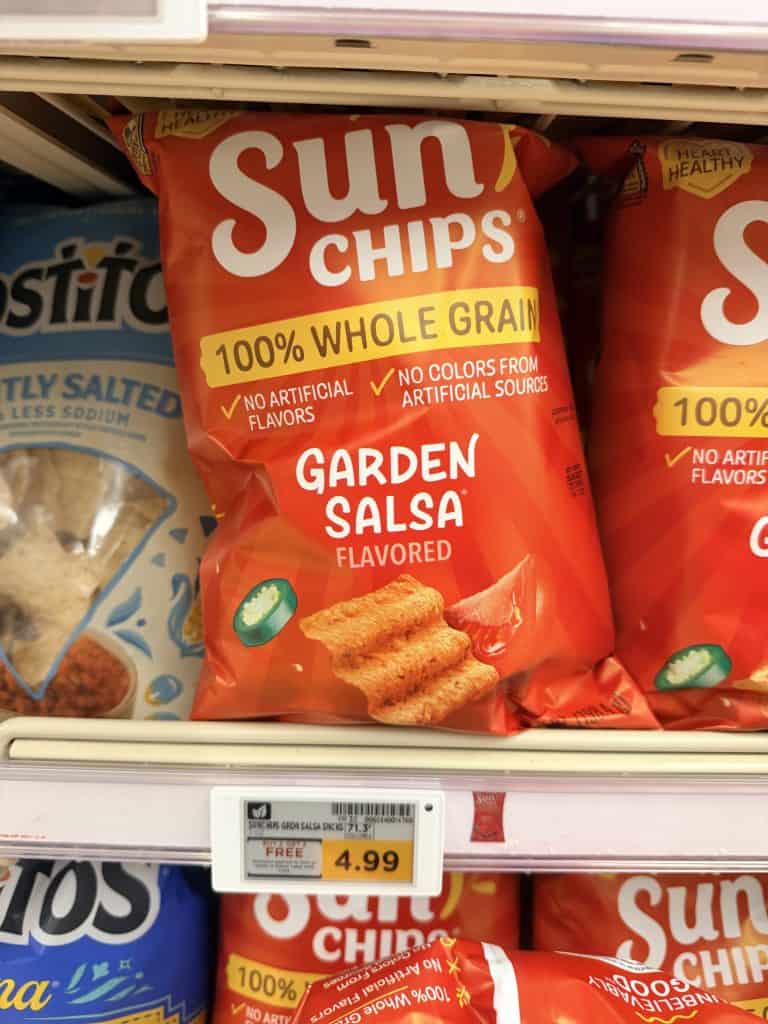sunchips, doritos and ruffles kroger shelf image (26)
