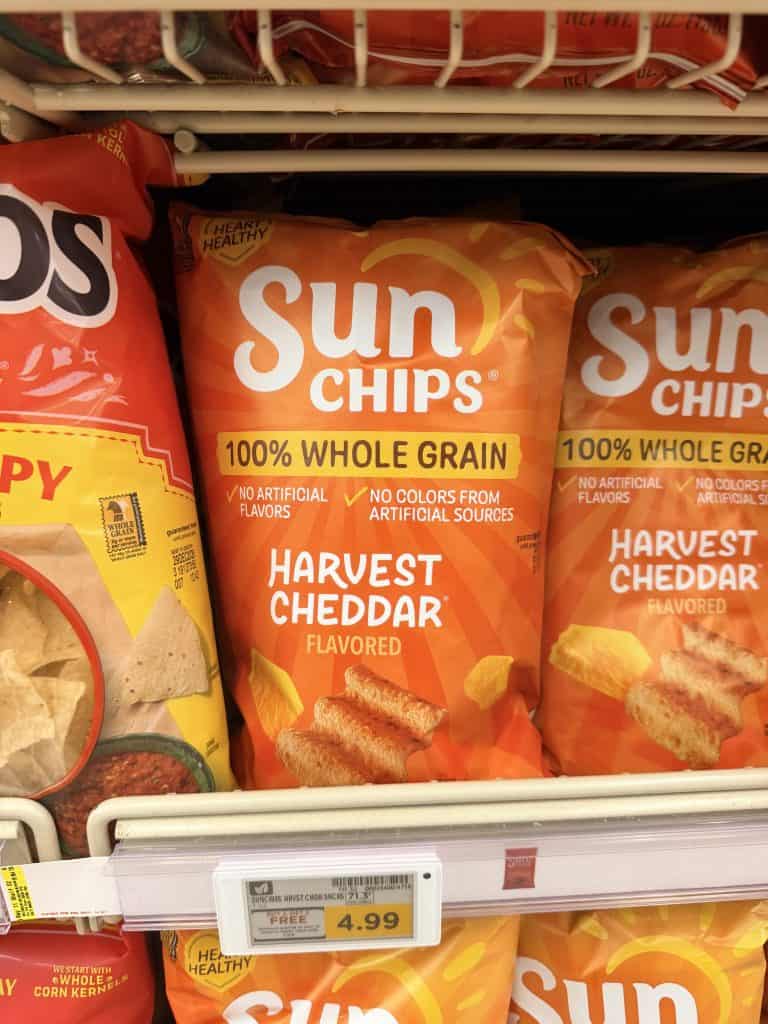 sunchips, doritos and ruffles kroger shelf image (26)