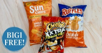 sunchips, ruffles and cheetos kroger krazy