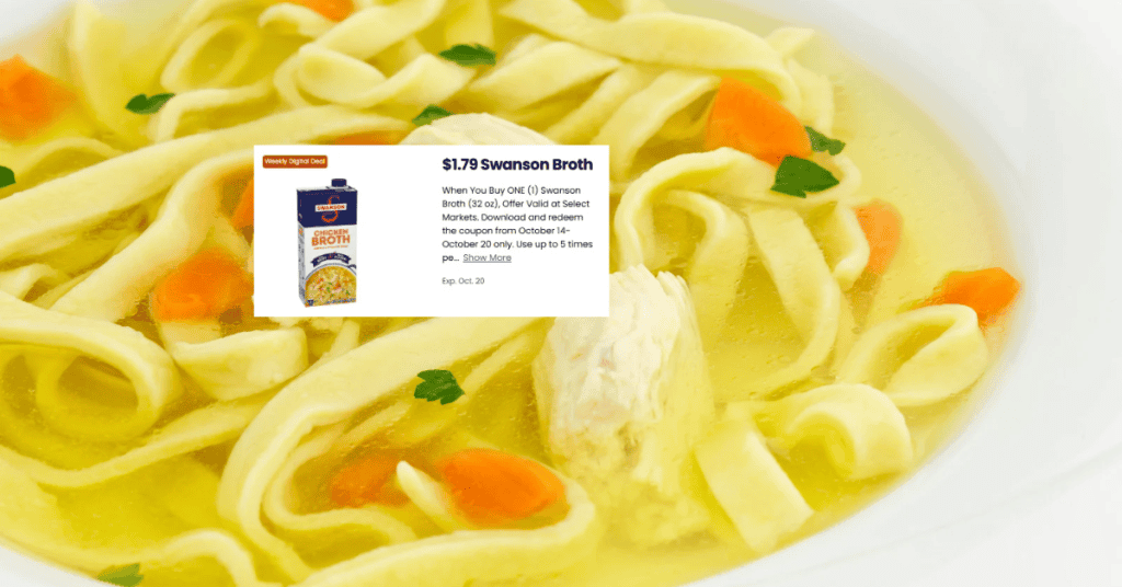 swanson broth kroger digital coupon